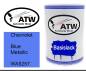 Preview: Chevrolet, Blue Metallic, WA5257: 500ml Lackdose, von ATW Autoteile West.